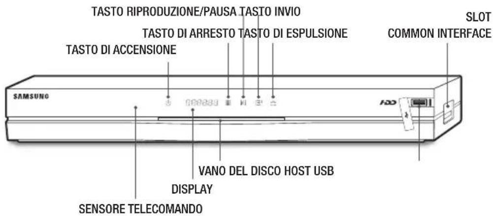 SAMSUNG BDE8900 - Pannello anteriore - 1