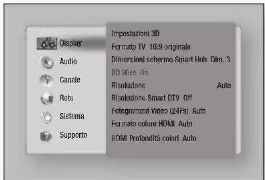 SAMSUNG BDE8900 - La schermata iniziale - 2