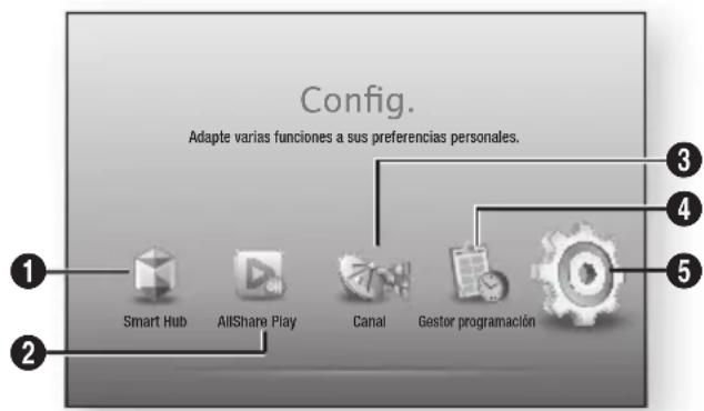 SAMSUNG BDE8900 - Págrina de inicio - 1