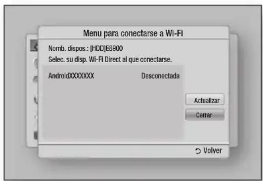 SAMSUNG BDE8900 - Menu para connectarse a Wi-Fi - 1