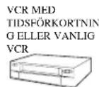 SAMSUNG SMO210TRP - Ansluta till videobandspelare med tidsförkortning (eller normal videobandspelare) - 1