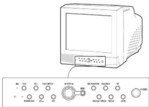 SAMSUNG SMO210TRP - Voorpaneel/afstandsbediening - 1