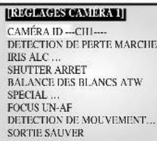 SAMSUNG SMO210TRP - REGLAGES CAMERAS - 2