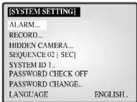 SAMSUNG SMO150TRP - SYSTEM SETTING - 1