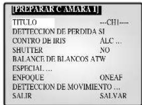 SAMSUNG SMO150TRP - CONFIGURACION DE LA CAMARA - 2