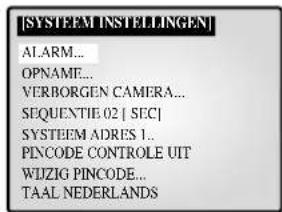 SAMSUNG SMO150TRP - SYSTEEM INSTELLINGEN - 1