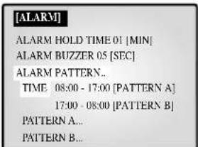 SAMSUNG SMO150TRP - ALARM HOLD TIME - 1