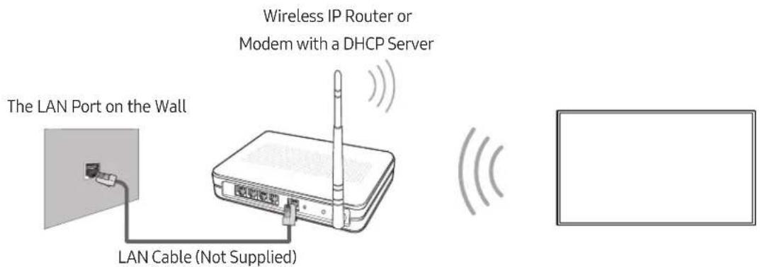 SAMSUNG UE55MU8000T - Network Connection - Wireless - 1