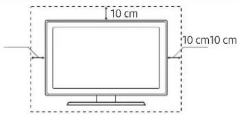 SAMSUNG UE55MU8000T - Ausreichende Belüftung Ihres Geräts - 1