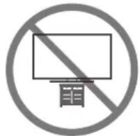 SAMSUNG UE55MU8000T - Safety Precaution: Securing the TV to the wall to prevent falling - 1