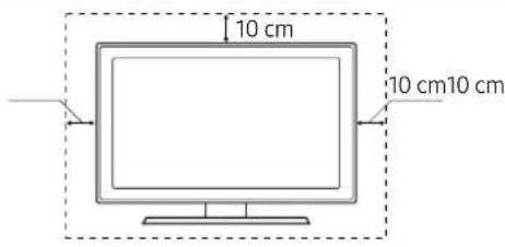 SAMSUNG UE55MU8000T - Ventilation adaptée de votre téléviseur - 1