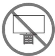 SAMSUNG UE49MU7000T - Précautions de sécurité : fixer le téléviseur au mur pour éviter toute chute - 1