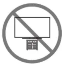 SAMSUNG UE49MU7000T - Precauzioni di sicurezza: Fissaggio del teilevisore alla parete per impedirne la caduta - 1