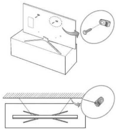 SAMSUNG UE32M5505AK - Precauciones para evitar la caída del televisor - 1