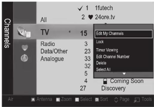 SAMSUNG UE46C6000RK - (in Channel Manager) - 1