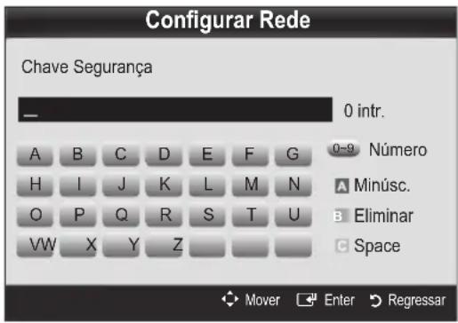 SAMSUNG UE46C6000RK - Como configurar utilizando a opção PBC (WPS) - 1