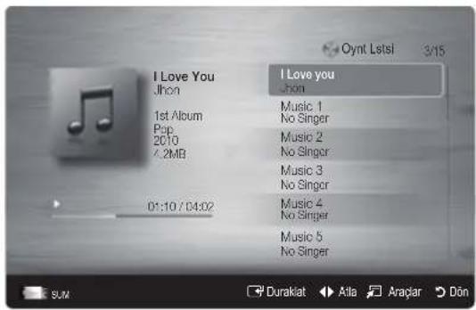 SAMSUNG UE46C6000RK - Müzik Çalma - 1