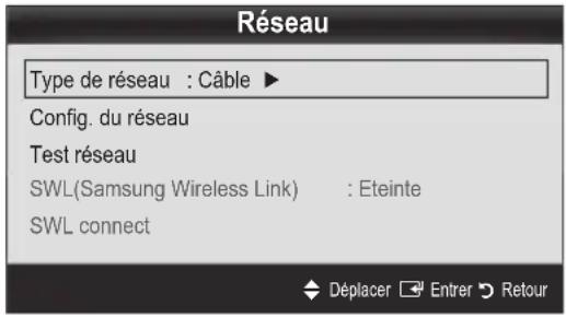 SAMSUNG UE46C6000RK - Procédure de configuration automatique - 1
