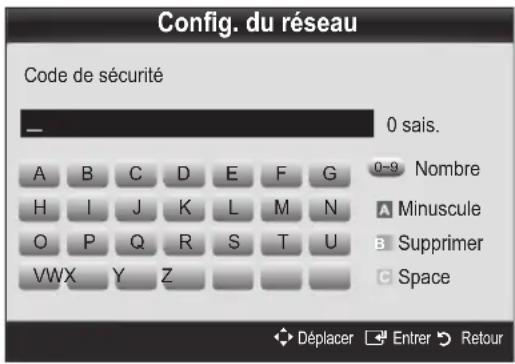 SAMSUNG UE46C6000RK - Configuration à l'aide de la méthode PBC(WPS) - 1