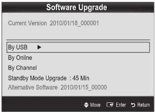 SAMSUNG UE46C6000RK - Software Upgrade - 1