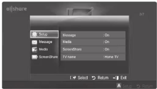 SAMSUNG UE46C6000RK - Setup - 1