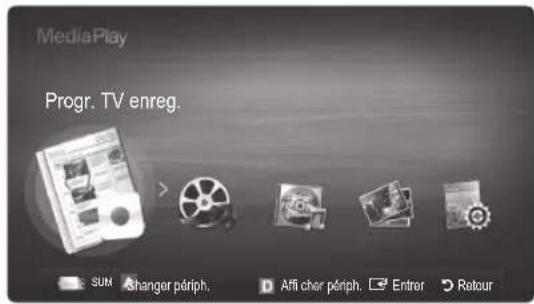 SAMSUNG UE40C9000SW - Media Play - 3