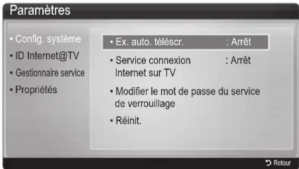 SAMSUNG UE40C9000SW - Paramètres - 1