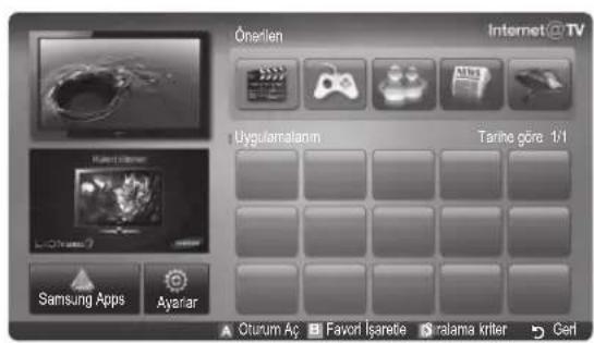 SAMSUNG UE40C9000SW - Internet@TV'ye Başlarken - 2