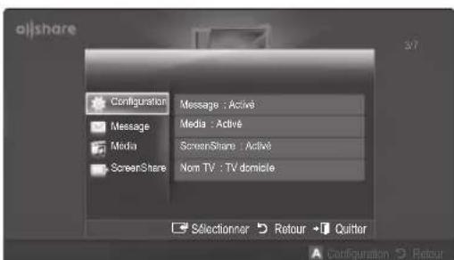 SAMSUNG UE40C9000SW - Configuration - 1