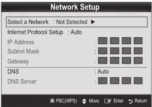 SAMSUNG UE40C9000SW - How to set up using PBC (WPS) - 1