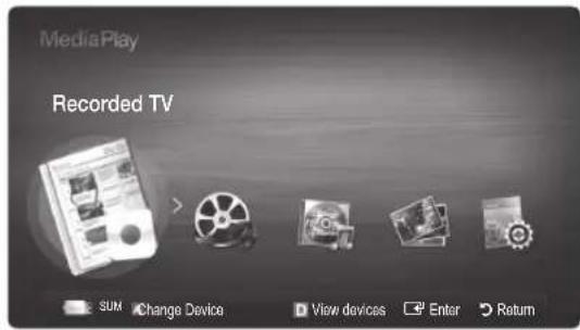 SAMSUNG UE40C9000SW - Media Play - 2