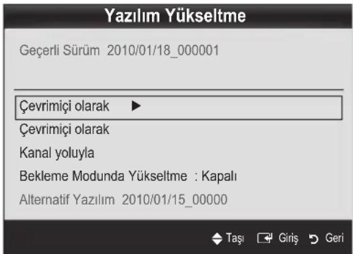 SAMSUNG UE40C9000SW - Yazilim Yukseltme - 1