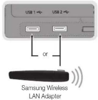 SAMSUNG UE40C9000SW - Connecting to a Wireless Network - 1