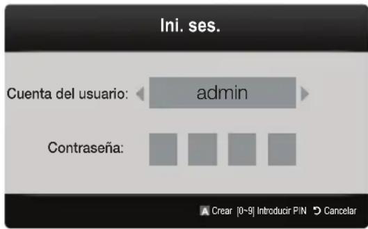 SAMSUNG UE40C9000SW - Registrar de la cuenta - 1