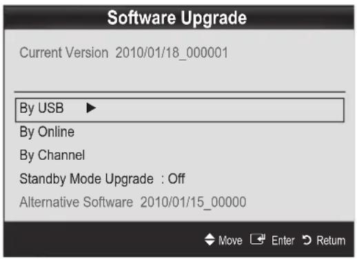 SAMSUNG UE40C9000SW - Software Upgrade - 1