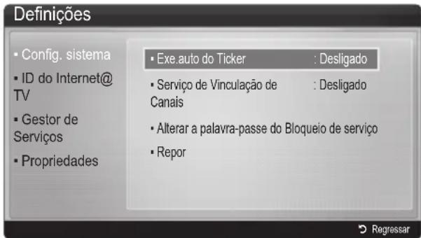 SAMSUNG UE40C9000SW - Definições - 1