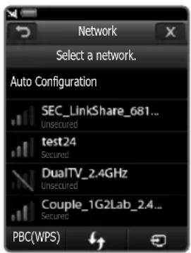 SAMSUNG UE40C9000SW - Connecting to network - 1
