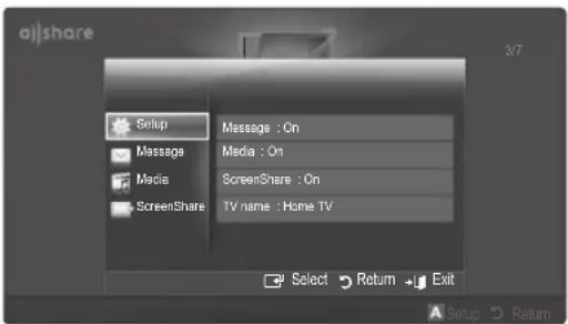 SAMSUNG UE40C9000SW - Setup - 1