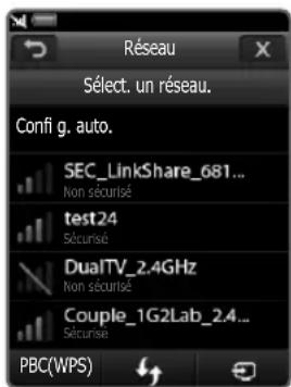SAMSUNG UE40C9000SW - Connexion au reseau - 1