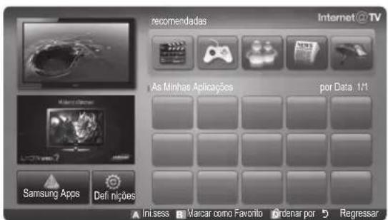 SAMSUNG UE40C9000SW - Introdução ao Internet@TV - 2