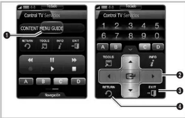 SAMSUNG UE40C9000SW - como desplazarse por los nombres - 1