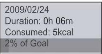 SAMSUNG YPU5QB - Pour consulter un enregistrement de votre entrainement - 1