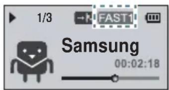 SAMSUNG YPU5QW - Régler la vitesse de lecture - 1