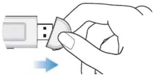 SAMSUNG YPU5QW - Pour retirer le capuchon de la prise USB - 1