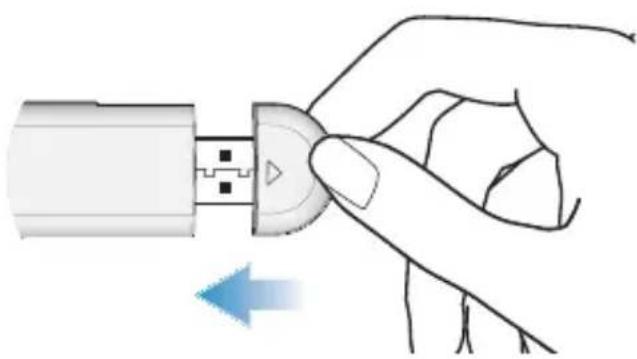 SAMSUNG YPU5QL - Pour insérer le capuchon de la prise USB - 1