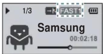 SAMSUNG YPU5QL - Régler la vitesse de lecture - 1