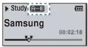 SAMSUNG YPU5QL - Annulation de la répétition d'un segment - 1