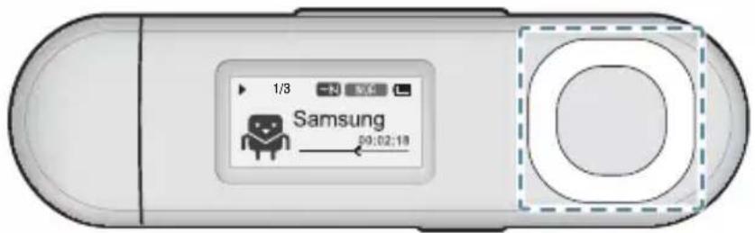 SAMSUNG YPU5AR - Boutons pour commander la lecture - 1