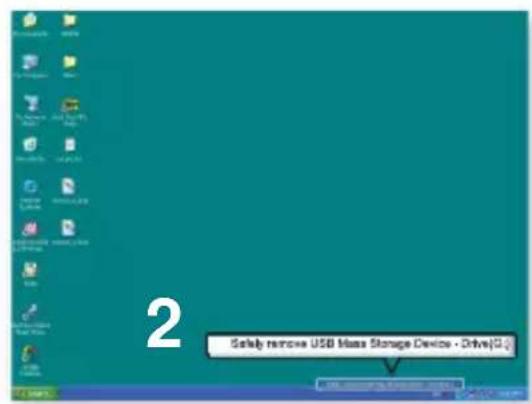 SAMSUNG YPU5AR - Debrancher l'appareil de l'ordinateur - 2
