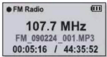 SAMSUNG YPU5AL - Enregistrer un programme FM - 1